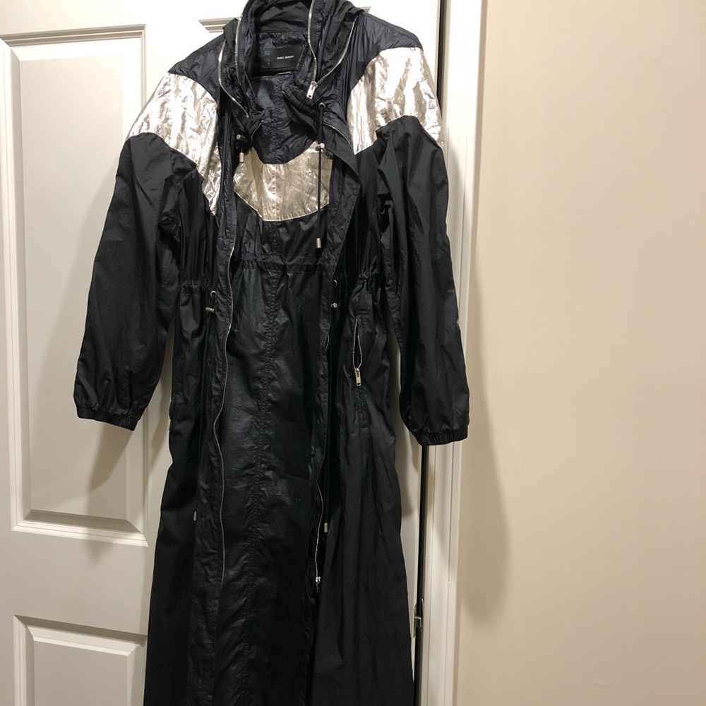Isabel Marant Rumber Metallic Shell Jacket - Picture 2 of 8
